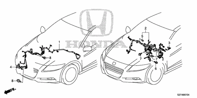 Wire Harness (3) for 2012 Honda CR-Z #0
