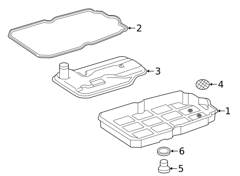 Transmission Components for 2017 Mercedes-Benz Metris #0