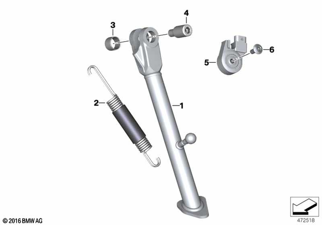 46538414452 - : Side Stand for BMW-Motorrad Image