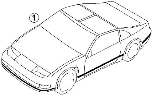Stripe Tape for 1993 Nissan 300ZX | OEM Parts Online