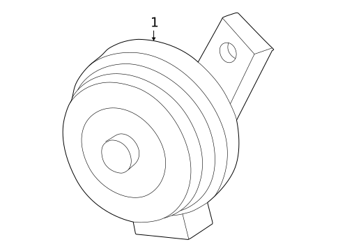 Horn for 2002 Ford Excursion #0