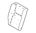 LR000729 - Body: Armrest Pad for Land-Rover Image