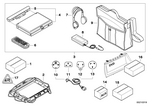 61138377072 - Retrofitting / Conversion / Accessories: Universal Socket Housing Uncoded for BMW Image