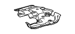 58556F6010 - Body: Insulator Pad for Lexus Image