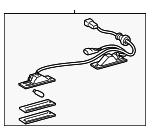 8127035140 - : 2010-2020 Toyota 4Runner - License Lamp for Toyota Image