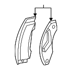 3L2Z2200AA - : Brake Pads for FORD Image