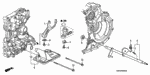 24111RPC000 - Transmission - Automatic: FORK, REVERSE SHIFT for Honda Image