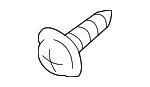 998650412 - Body: Mount Panel Screw for Mazda: 2, 3, 6, CX-5, CX-7, CX-9, RX-8 Image