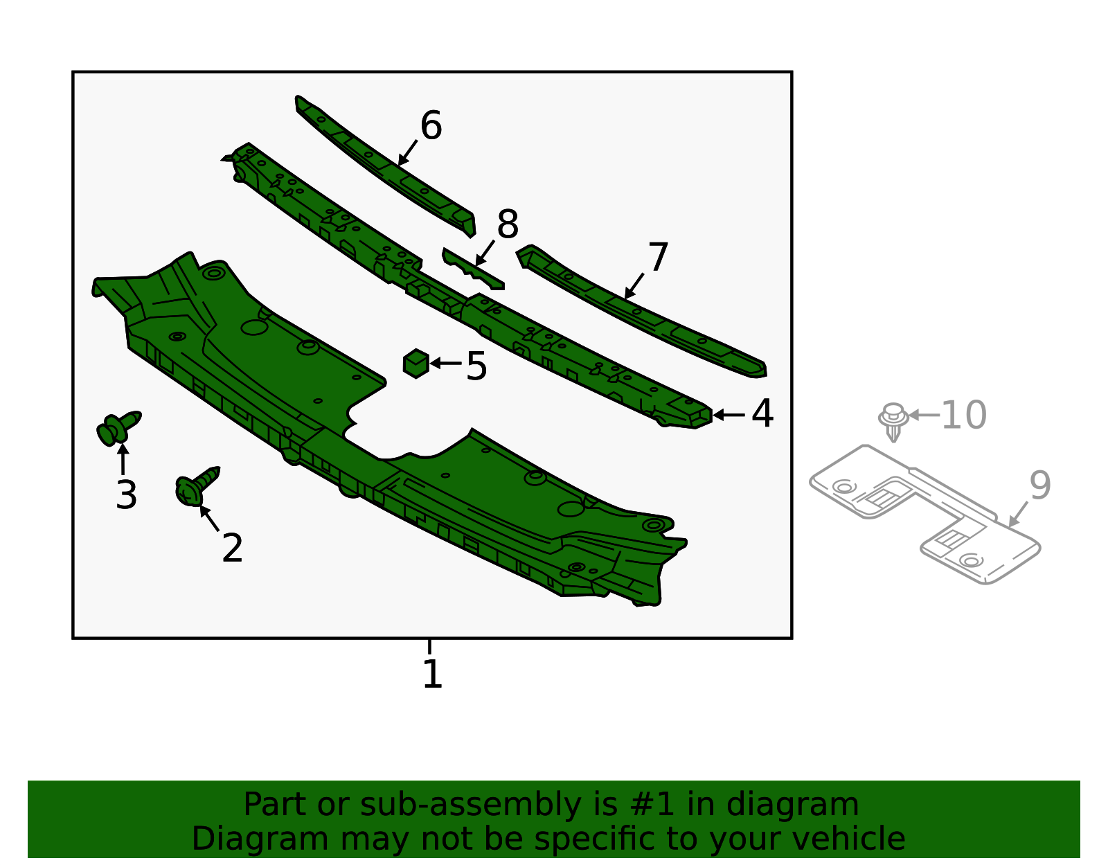 TK48-50-720E - Mount Panel - 2016-2020 Mazda CX-9 | Mazda Parts Factor