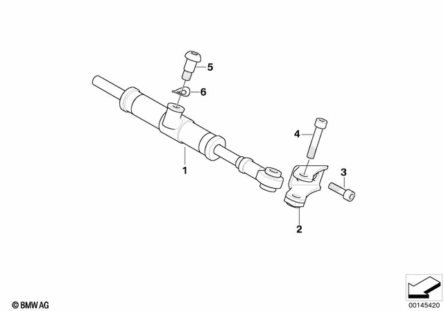 31447706348 - : Steering Damper for BMW-Motorrad Image