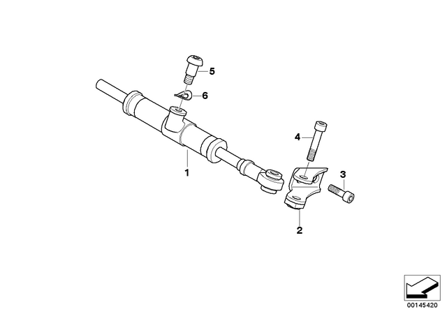 7129904064 - : Isa Screw - M8X20-Mk-zns3 for BMW-Motorrad Image