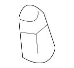 94001100800S - Body: Wiper Arm Nut for Honda: Accord, Civic, CR-V, CR-Z, Element, Fit, HR-V, Insight, Pilot Image