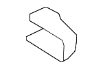 813253B000 - Body: Door Check Cover for Hyundai Image