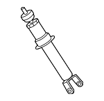 T2R63847 - : Suspension Shock Absorber for Jaguar Image