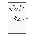 10393561 - Body: Roof Bezel for Chevrolet: Malibu | Pontiac: G6 Image