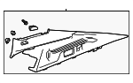 39031688 - : Upper Quarter Trim for GM Image