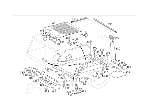 Luggage Compartment Covering for 2014 Mercedes-Benz G550 #0