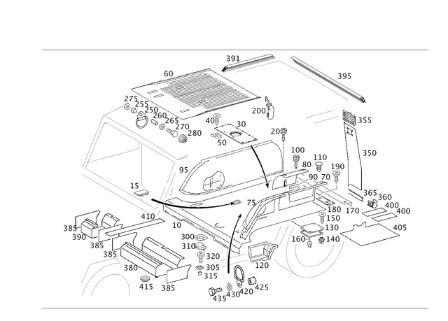 949908602 - Covering and Lining: Tapping Screw for Mercedes-Benz Image image