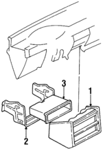 8943735500 - Body: Console for Honda: Passport Image image