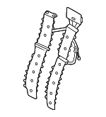 RU5Z7865500B - Body: Pad Assembly for Ford Image