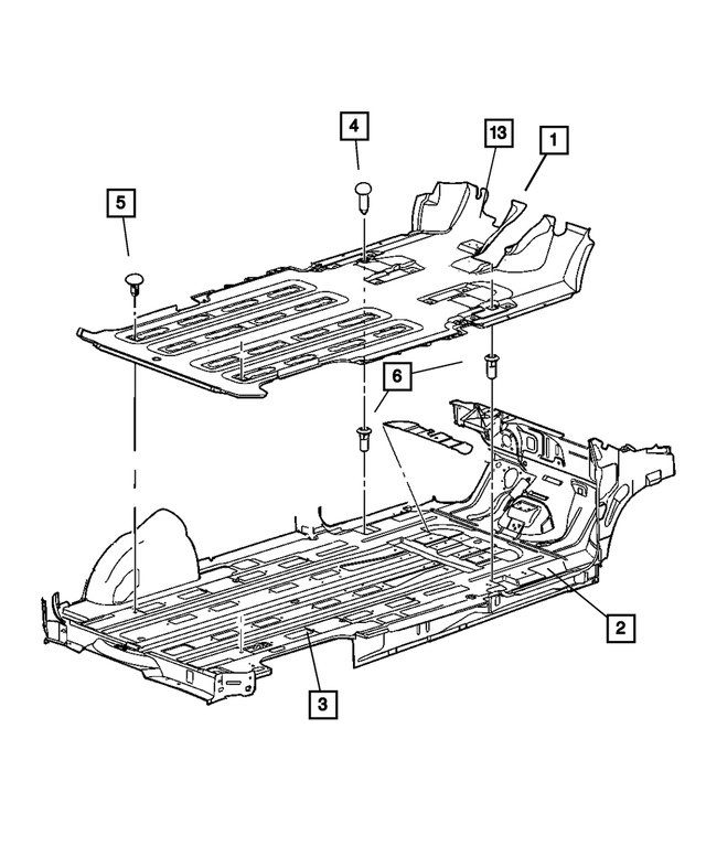 XA43ZJ8AC - Interior Trim: Floor Carpet for Mopar Image