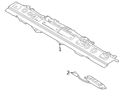 Windshield Header & Components for 2024 Lexus LC500 #0