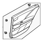 83305KL000NMZ - : Door Trim Panel for Hyundai Image