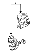 85E951523E - Steering: Shift Paddle for Audi Image