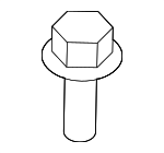 24413560 - Electrical: Headlight Mounting Screw for Saab Image