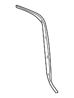 97051284105 - Body: Inner Weather-Strip for Porsche: Panamera Image