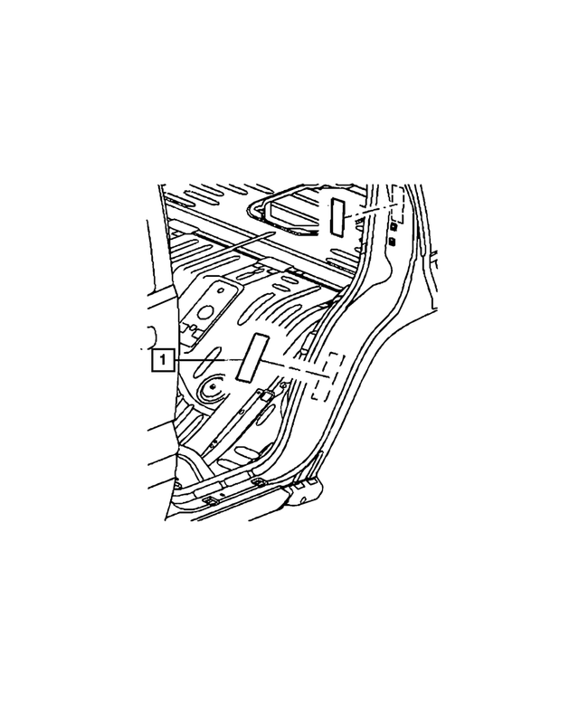 52088963AB - Labels: Tire Pressure Label for Mopar Image