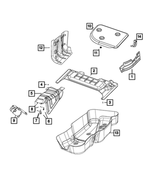 68118135AA - Exhaust: Rivet for Mopar Image