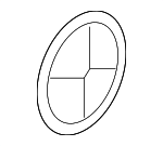 36136767547 - Suspension: Emblem for BMW: 1 Series M, 128i, 135i, 135is, 323i, 325Ci, 325i, 325xi, 328i, 328i xDrive, 328xi, 330Ci, 330i, 330xi, 335d, 335i, 335i xDrive, 335is, 335xi, 525i, 525xi, 528i, 528i xDrive, 528xi, 530i, 530xi, 535i, 535i xDrive, 535xi, 540i, 545i, 550i, 645Ci, 650i, 740i, 740iL, 745i, 745Li, 750i, 750iL, 750Li, 760i, 760Li, Alpina B7, M3, M5, M6, X3, X5, Z3, Z4, Z8 Image