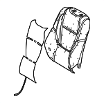 7155135150 - : Seat Back Pad for Toyota Image