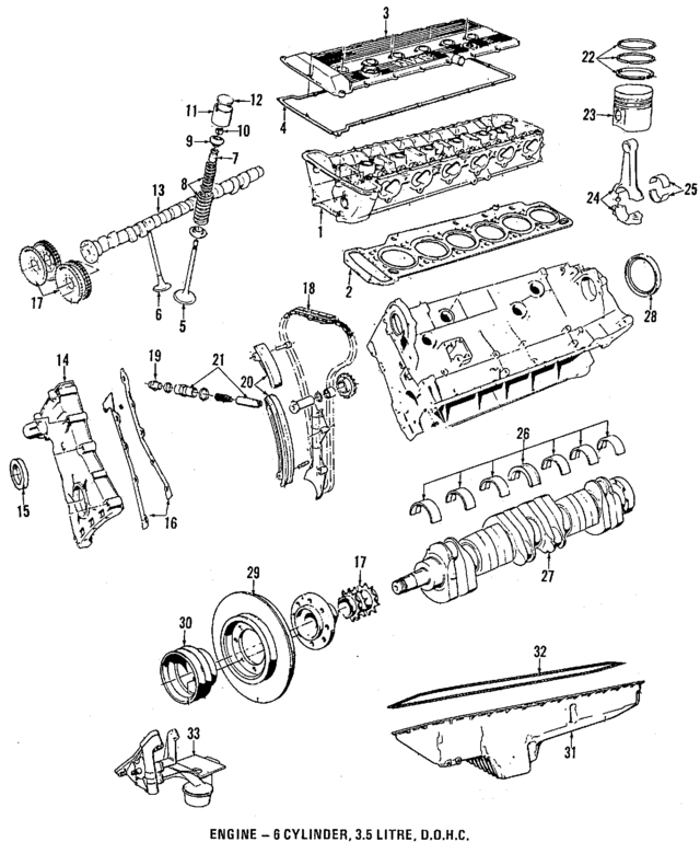 11121744141 - : Cylinder Head for BMW: 325i, 525i, 525iT Image