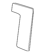 12760954 - Body: Seat Back Panel for Saab: 9-3, 9-3X Image