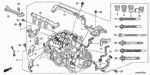 32130RK1A00 - Engine: Holder D, Engine Harness for Acura: TL Image