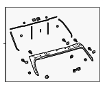 7608576906 - : Spoiler Assembly for Lexus Image