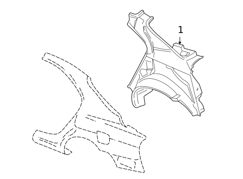 Inner Structure for 2001 Hyundai XG300 #0