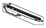 77252T22A01ZA - Body: Instrument Panel Molding for Honda Image