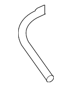 2293182Z21 - Cooling System: Oil Cooler Tube for Suzuki Image