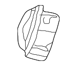 5HK93XDVAB - Body: Bezel for Dodge: Ram 1500, Ram 2500, Ram 3500 Image