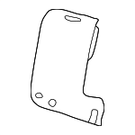 5GY91WL5AA - Body: Vent Cover for Dodge: Ram 1500, Ram 2500, Ram 3500 Image