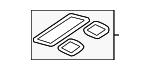 2068300202 - HVAC: Air Distributor Seal Kit for Mercedes-Benz Image