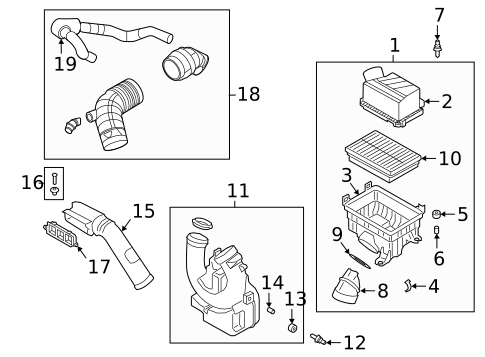 Air Intake for 2023 Kia Seltos #0