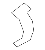 281743J000 - Engine: Lower Cover Clamp for Kia: Carnival, Forte, Niro, Rio, Seltos, Sorento, Soul, Sportage, Stinger Image