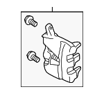 LR140648 - : 2021-2025 Land Rover - Disc Brake Caliper for Land Rover: Discovery Sport, Range Rover Evoque Image