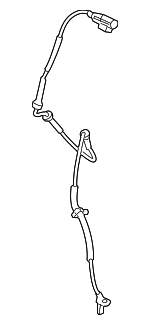 LR139906 - Brakes: ABS Sensor for Land Rover: Discovery Sport, Range Rover Evoque Image