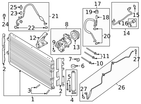 Hardware, Fasteners & Fittings for 2017 Ford Mustang #0