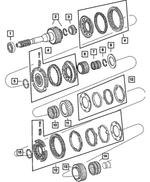 5142842AA - G56; 6-Speed; Manual Transmission: Fourth Gear Needle Bearing for Mopar Image image